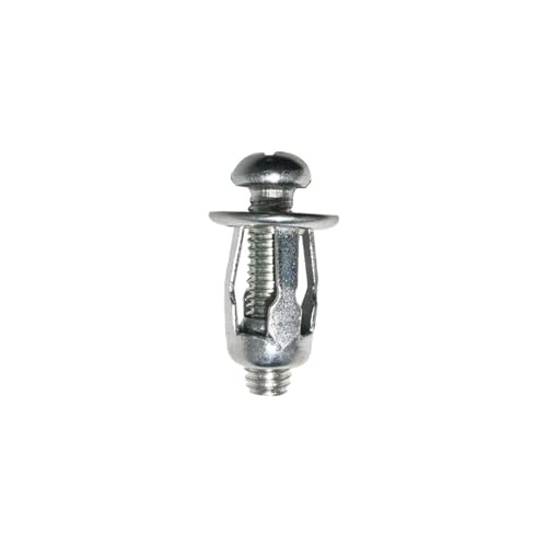 1~5PCS M5 M6 Jack Nut Petal Rivets Screw Nut Car License Iron Base Clamp Anchor Fixed Plate Bolt for Automobile Motor (Color : Silver 1pc, Size : M18)