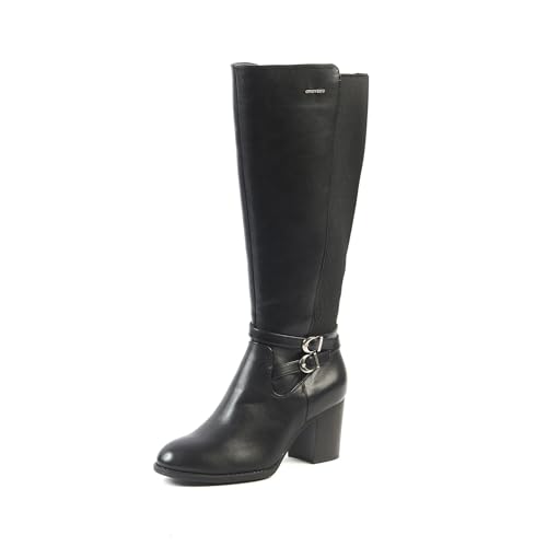 Bottes mollets larges GABYLOU Marta talon confort élégance