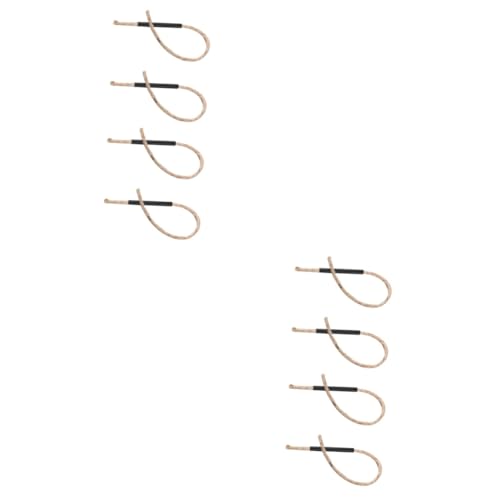 Yardwe 8 Sets Camping Gadget Survival Wick Ropes Fire Starter Windproof Lightweight