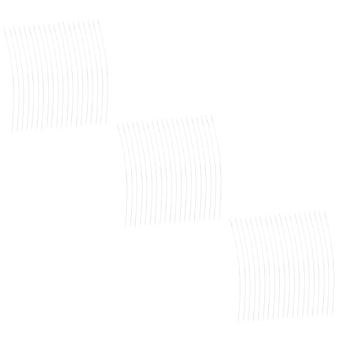 BCOATH 3sets Thermal Binding Glue Strips Bookbinding Glue Spines Multi-use 20pcs*3