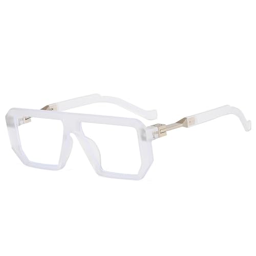 Lunettes de soleil rétro polygonales femmes et hommes tendance UV400