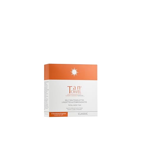 Tan Towel Tan Towel Full Body Classic 5 Pack 0.5 FL OZ Each