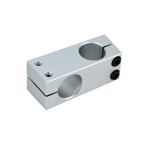 Soporte de eje lineal vertical en aluminio 25x25mm 2
