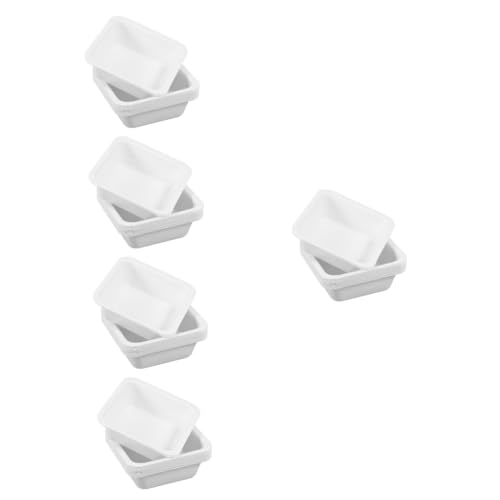 FUNOMOCYA 5sets Measuring Weigh Boat Dish Storage Tray for Lab Experiments 20pcs*5