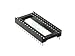 ADAM TECHNOLOGIES ICS-628-T ICS Series 28 Positions 15.24mm Row Spacing 2.54mm Pitch Through Hole Dip Socket - 100 item(s)