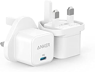 USB C Plug, Anker 2-Pack 20W Fast USB C Charger, PowerPort III 20W Cube Charger for iPhone 14/14 Pro/14 Pro Max/13 Pro/13 Pro Max, Galaxy, iPad (Cable Not Included)