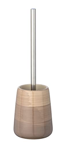 Brosse WC Pottery WENKO sable céramique beige porte-brosse wc - 3