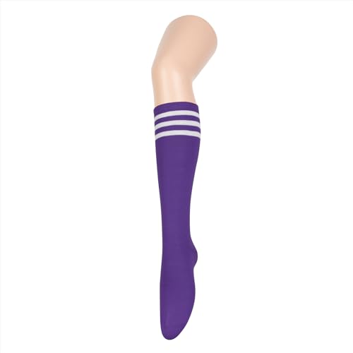 Image of American Trends Womens Athletic Knee High Socks Outdoor Sport Thigh High Stockings Casual Stripes Tube Socks