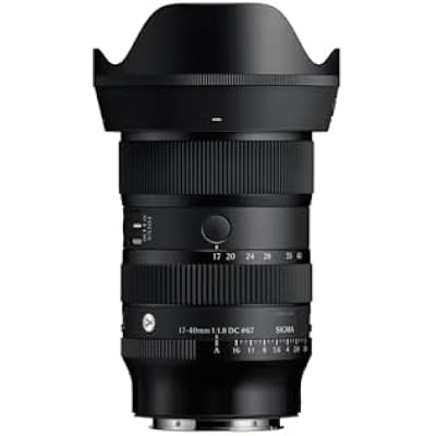 Sigma 17-40mm F1.8 DC | Art for Fuji X, Black