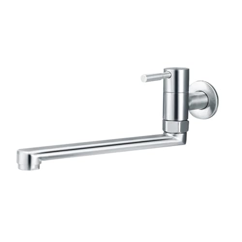 Grifo de cocina y fregona giratorio de 180 grados para instalar en la pared 2