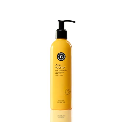 COCUNAT - Booster de Rizos - Gel de Definición - Define el Rizo sin Apelmazarlo - Elimina el Encrespamiento (frizz) - Hidrata Profundamente - Método Curly - Sin Siliconas - 250 ml