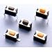 ADTS32NV, Switch Tactile Off (ON) SPST Rectangular Button PC Pins 0.05A 12VDC 1.57N Thru-Hole Bulk (50 Items)