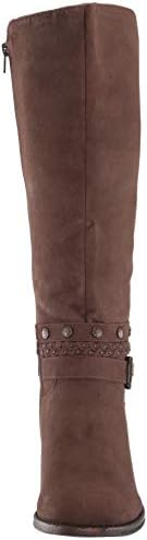 WHITE MOUNTAIN Shoes PAULINA Women's Boot, BROWN/WAXY/FABRIC, 9H M | Image 1