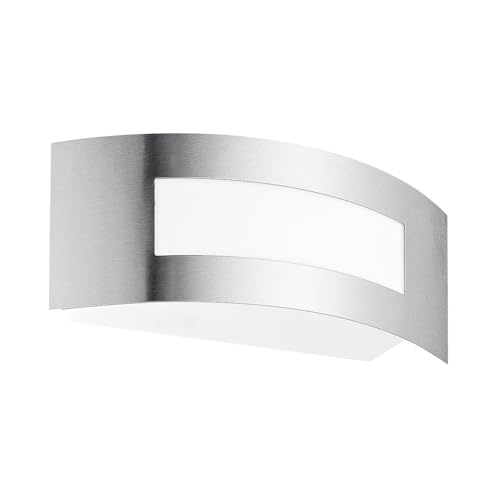 LEDKIA LIGHTING Aplique de Pared Exterior de Acero Inoxidable Girig E27