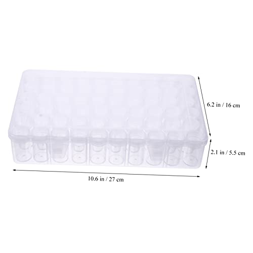 Boîte plastique transparente 60 compartiments pour rangement de colliers et bracelets - 6