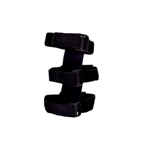 Zwarte rol bar auto poederblusser houder riem brandblusser houder opslagbanden voor TJ YJ JK CJ Jeep Wrangler