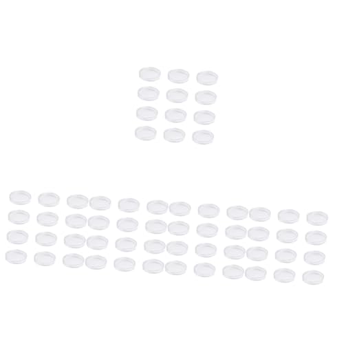 Caja organizadora para monedas de acrílico 60 piezas miniatura 1