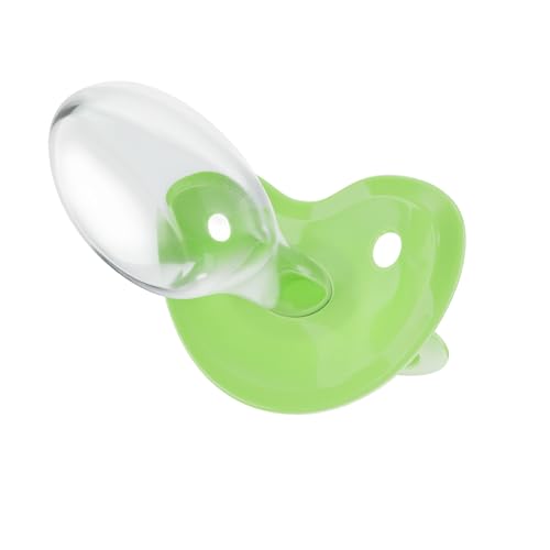 Image of Pacifier Addict - Fixx - JUMBO Functional Adult XXL Silicone Pacifier - Size 10 (Mint Green)