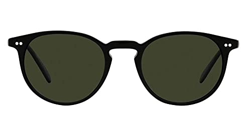 Oliver Peoples RILEY SUN 5004SU Black/G- Green 49/20/150 unisex Sunglasses2