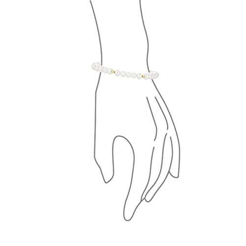Bracelet perles de culture d'eau douce fermoir toggle or facile