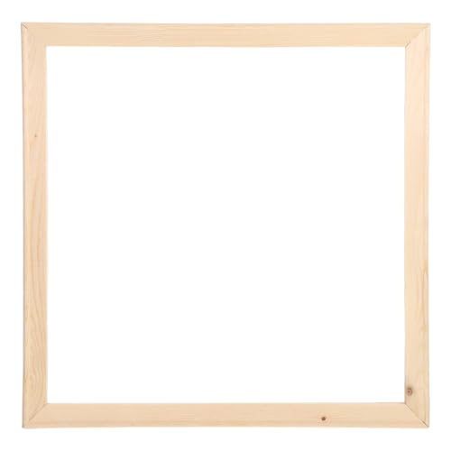 Lifkome Marco De Lienzo Marco De Madera De 40 X 40 Cm Con Clavos Para Pósteres Al Óleo Y Arte Digital Bastidores De Bricolaje Para Decoración Y Exposiciones De Arte