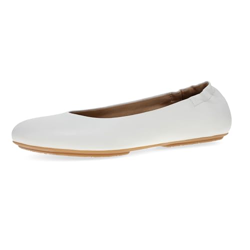 Image of Dansko Mollie Slip-On Ballerina Flats for Women - Built-in Wedge with Arch Support - Versatile Casual to Dressy Footwear - Lightweight Rubber Outsole