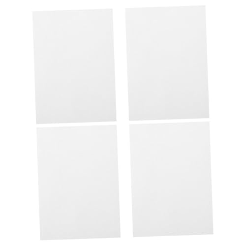 AUTSUPPL Embroidery Stabilizer Adhesive Water Soluble 4 Pack for Hand Machine Embroidery Projects Printable Patterns