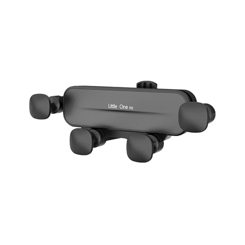 Sanfoelek Little One Pro Support de téléphone portable universel pour voiture Fixation sur grille d'aération Fixation facile Compatible avec smartphone...
