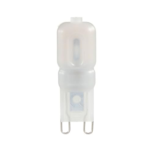 Bombilla LED G9 de 3W para lámparas de araña en pack de 10 unidades