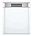 Bosch SMI4HTS35E - Série 4 - Lave-vaisselle encastrable - Home Connect - 13 couverts - Silence Plus 44 dB - Metallic