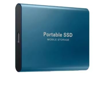 Portable SSD 2TB USB Type-C External Hard Drive – Mini Mobile Storage for Computers and Smartphones