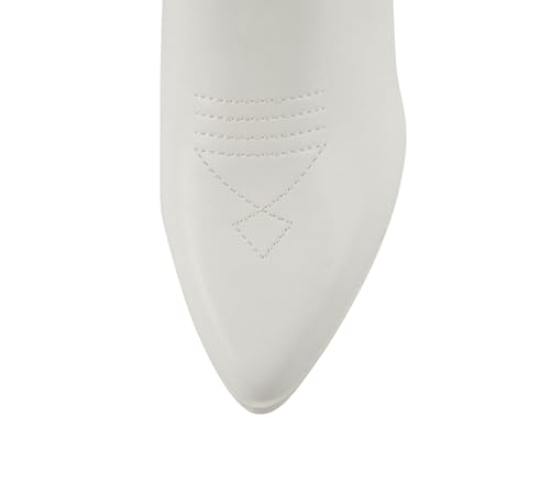 Image of Soda inchBLAZING inch ~ Women Western Bootie Pointe Toe with Low Heel (Wide Fit Available)
