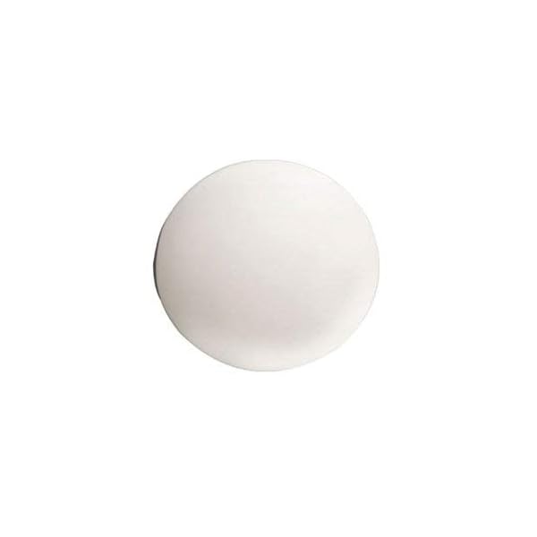 Artemide- Dioscuri Deckenleuchte/Wandleuchte Ø14cm. Kugellampe aus mundgeblasenem geätztem Glas. Made in Italy, Weiß – Bild 3