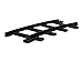 Lionel Ready-to-Play 12-Piece Curved Black Plastic Track Pack