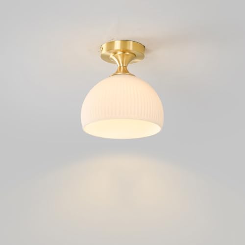 Plafón de techo de cristal lechoso para iluminar pasillos oscuros 2