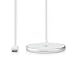 Produktbild Drahtloses Ladegerät - 5/7.5/10 / 15 W - 1.0/1.1/1.67/2 A - inkl. Kabel - USB Type-C - 1.00 m