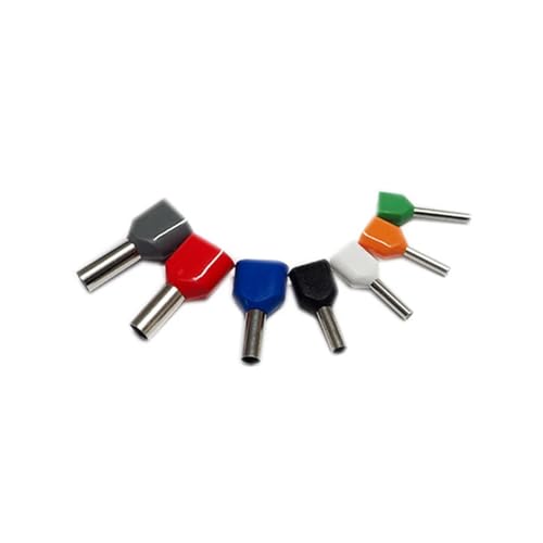 Casquillos doble cordón en un kit de 520 terminales ideal para tus reformas eléctricas del hogar. 5