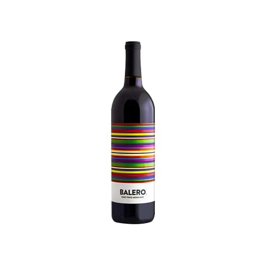 BALERO - Vino Tinto Balero, Vino Tinto Mexicano, Elaborado con Uvas Cabernet Sauvignon y Merlot, Contenido: 1 botella de 375 mililitros, Región: Baja California