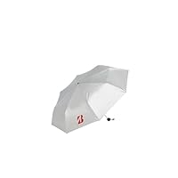 美品　レトロ　ゴルフ傘　ブリヂストン 銀傘（折りたたみ仕様モデル）(BK(黒)): アパレル|BRIDGESTONE