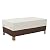 Amazon Basics Outdoor Patio Coffee Table Cover, Waterproof, Anti-UV, Durable, Beige/Tan, 48"x28"