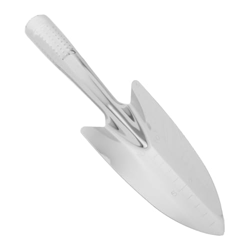 SEWOART pala da giardinaggio pala agricola pazzera da giardino in acciaio inossidabile utensile manuale per la riparazione del strumento cazzuola da giardino Piccole pale Argento
