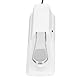Sustain-Pedal Universal-Fußpedal für Tastaturen und Klaviere, mit 6,35-mm-Anschluss, Rutschfestem Gummi, für Elektronische Instrumente mit Sustain-Funktion, Weiß (WHITE)