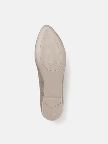 Image of Marc Loire Women's Slip-On Flat Ballerina Shoes for Casual Wear, Party and Formal Occasions