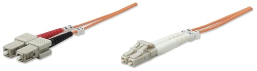 1.0M LC-SC CABLE DE FIBRA OPTICA 1 M OM1 NARANJA