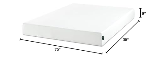 ZINUS 8 Inch Green Tea Memory Foam Mattress