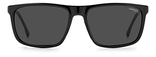 Carrera Men's 8047/S Rectangular Sunglasses, Black, 58mm, 18mm3