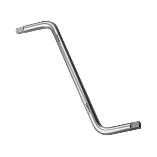 Generisch Herramienta de Drenaje de para Coche, 10 mm, 8 mm, Llave de cárter de, para sedán, camioneta, camión, SUV, Scooter, vehículo, Garaje, Taller, casa