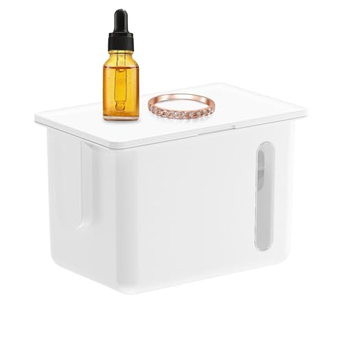 Bollisate Portapañuelos de Pared - Porta Toallitas De Pared Sin Taladrar - Organizador Almacenamiento Impermeable para Cocina Baño Hogar Autocaravana