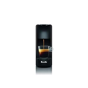 Nespresso essenza mini espresso machine by breville with milk frother203 fl oz piano black  urban country home decor