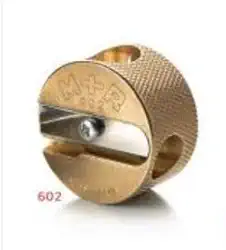 Mobius + Ruppert (M+R) Apontador de lápis de latão - escolha entre 4 formas! Feito na Alemanha - o melhor do mundo! (600 - cunha única)